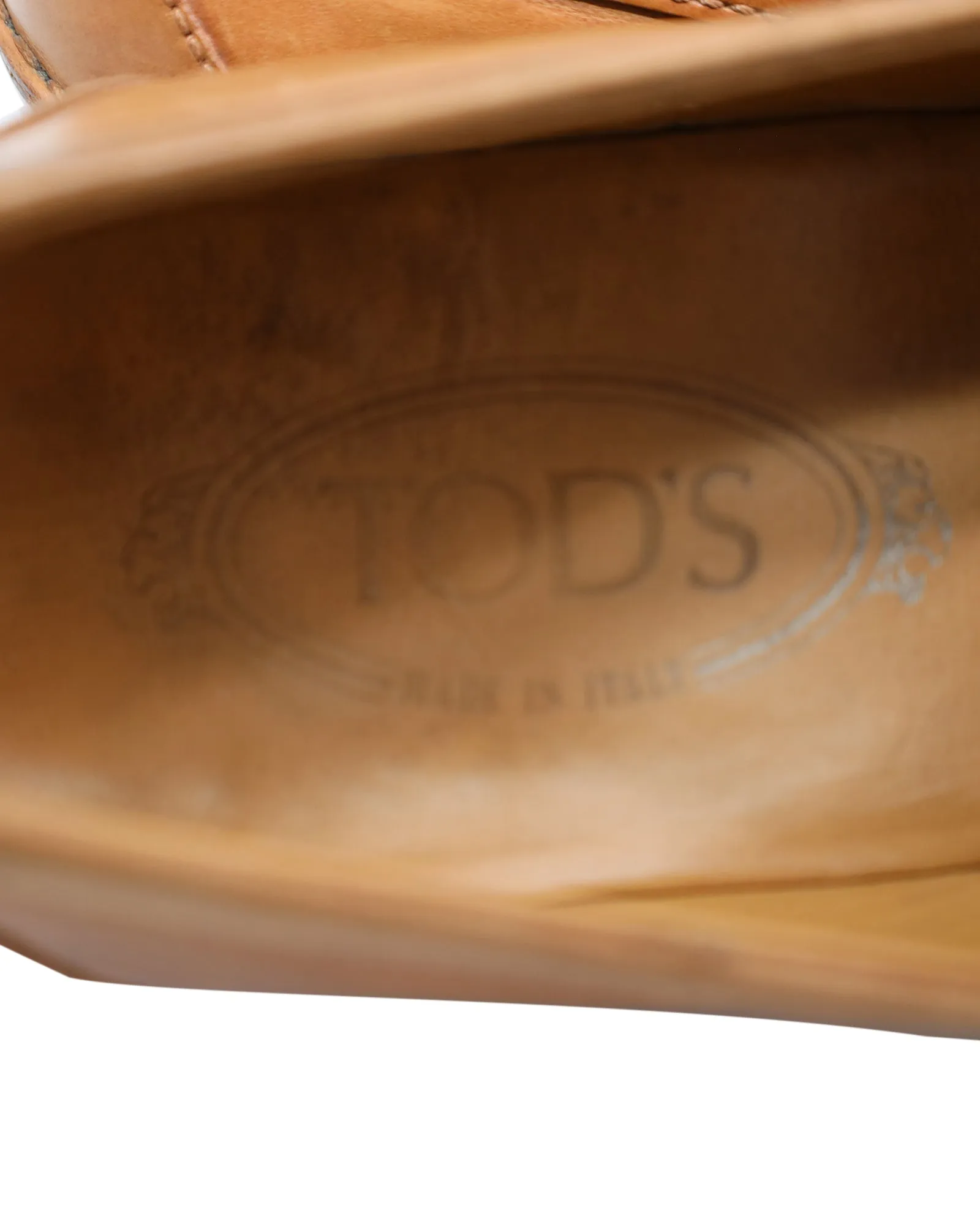 Tod's Loafers with Penny Bar in Brown Leather