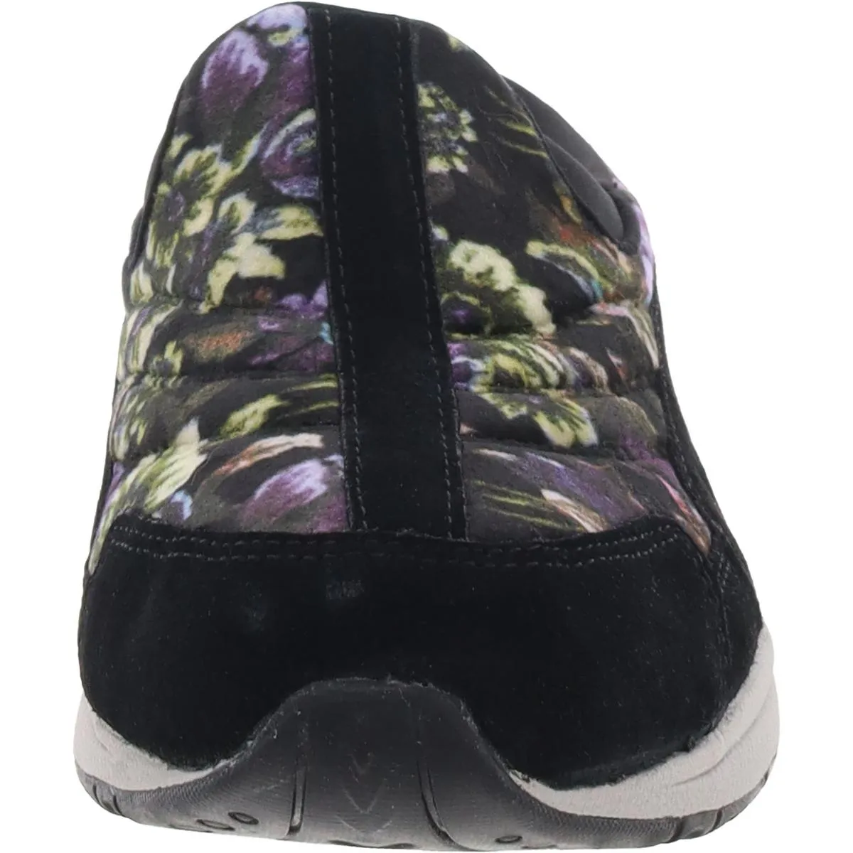 Travel Time 622 Womens Floral Print Quilted Slip-On Sneakers