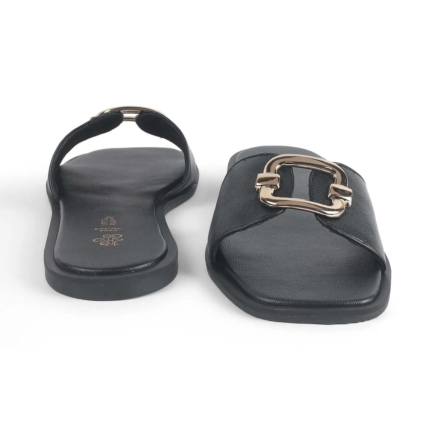 Tresmode Ancona Black Women's Dress Flats
