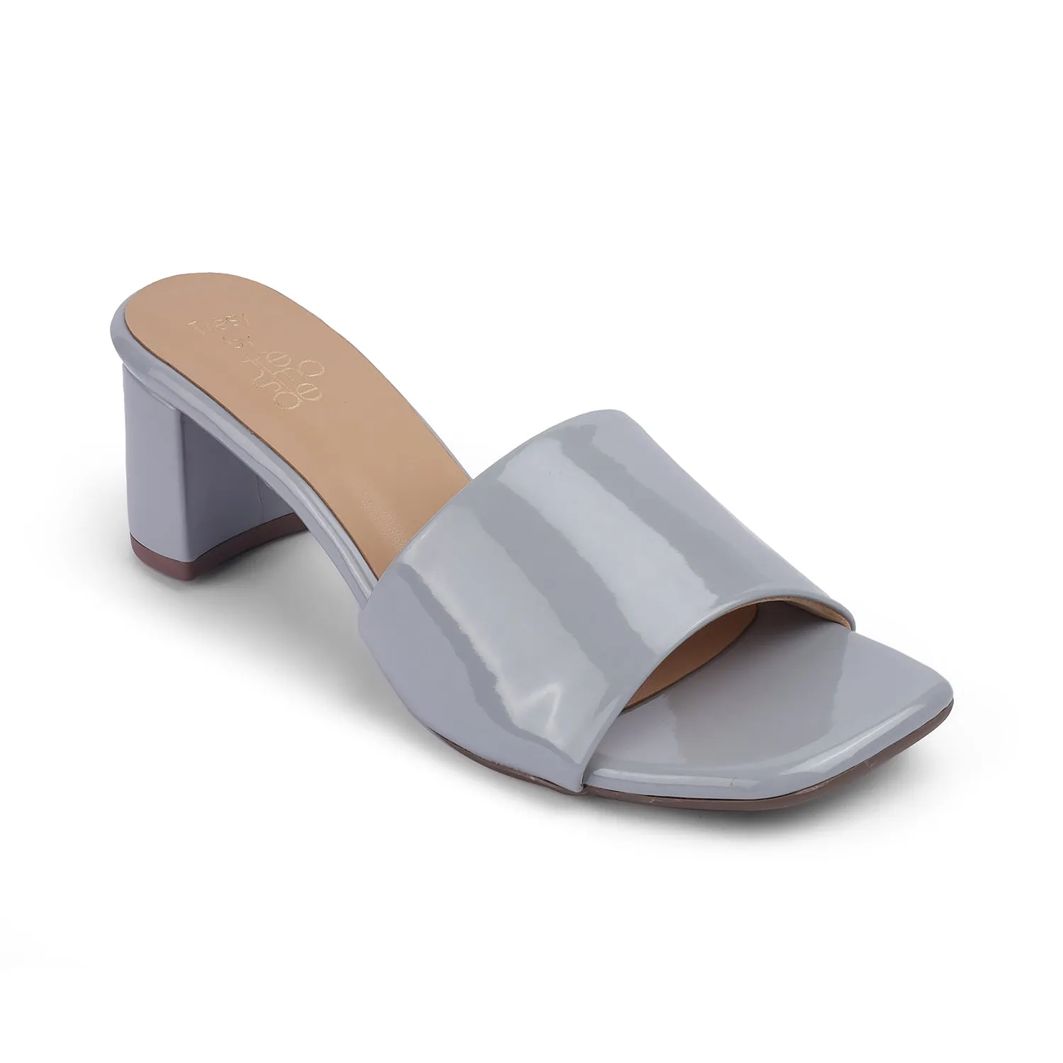 Tresmode Bariz TMM-4 Grey Women's Casual Block Heel Sandals