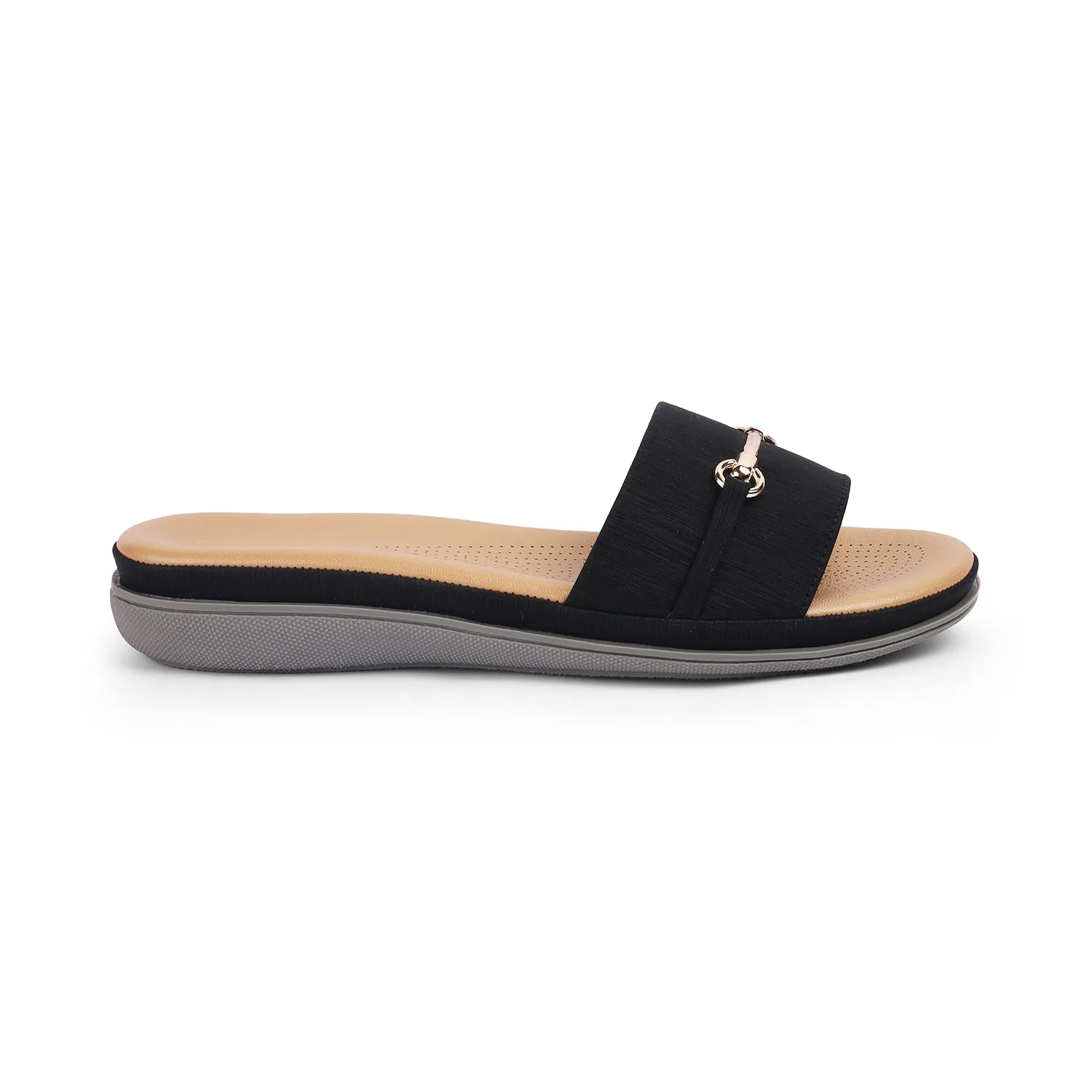 Tresmode Chic Black Women's Casual Flats
