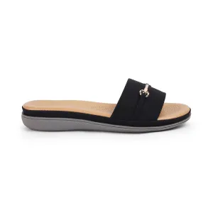Tresmode Chic Black Women's Casual Flats