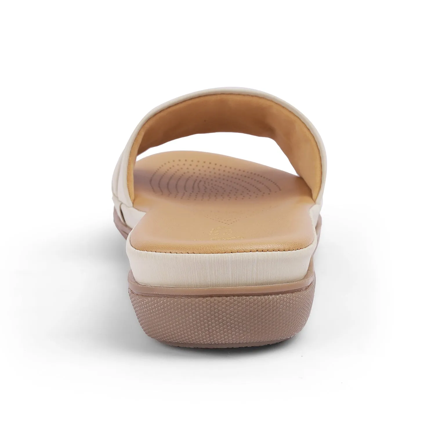 Tresmode Chic Cream Women's Casual Flats