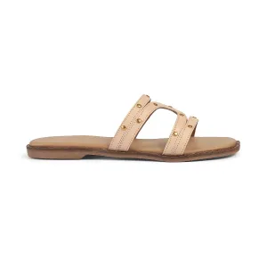 Tresmode Eilov Beige Women's Dress Flats