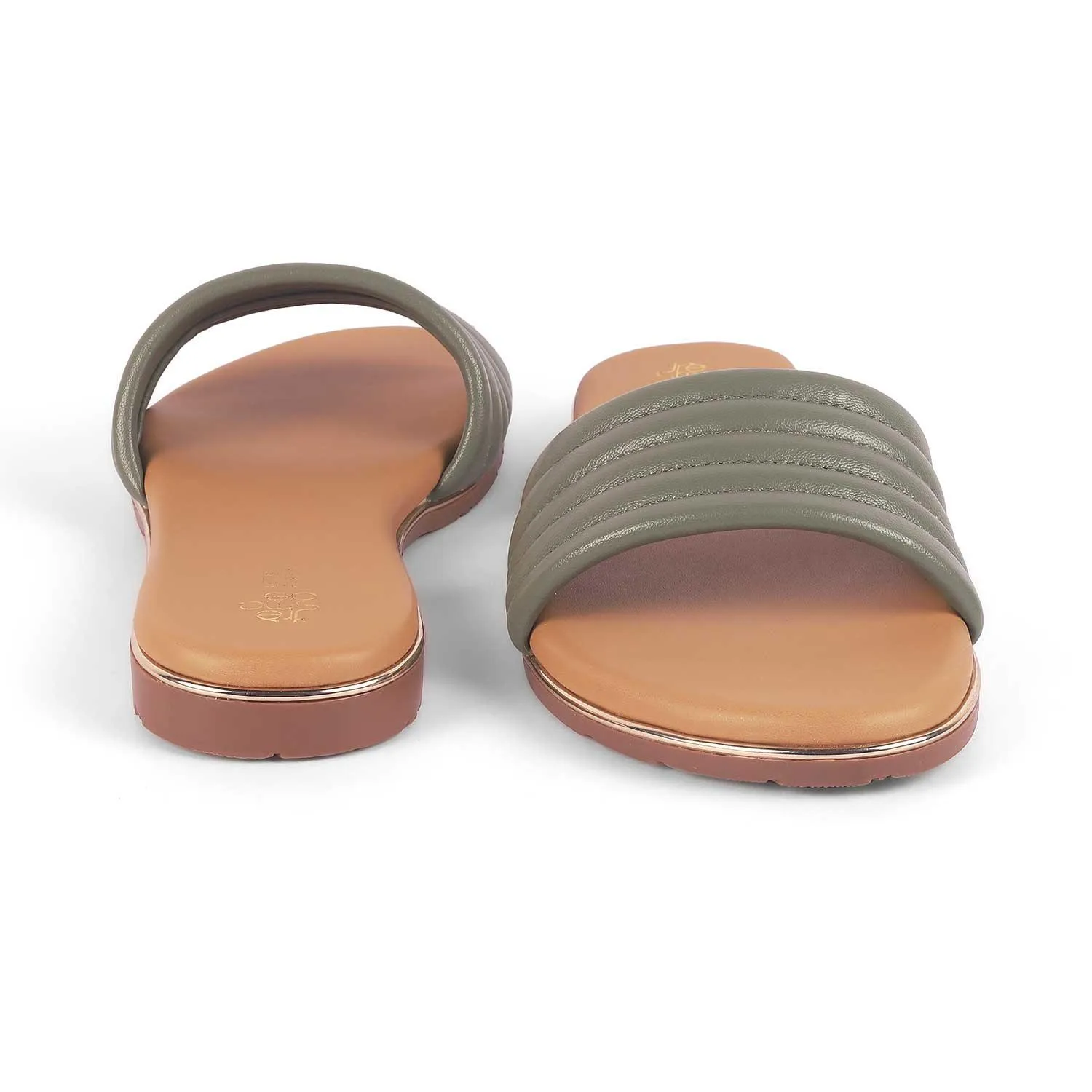 Tresmode Hars Green Women's Casual Flats
