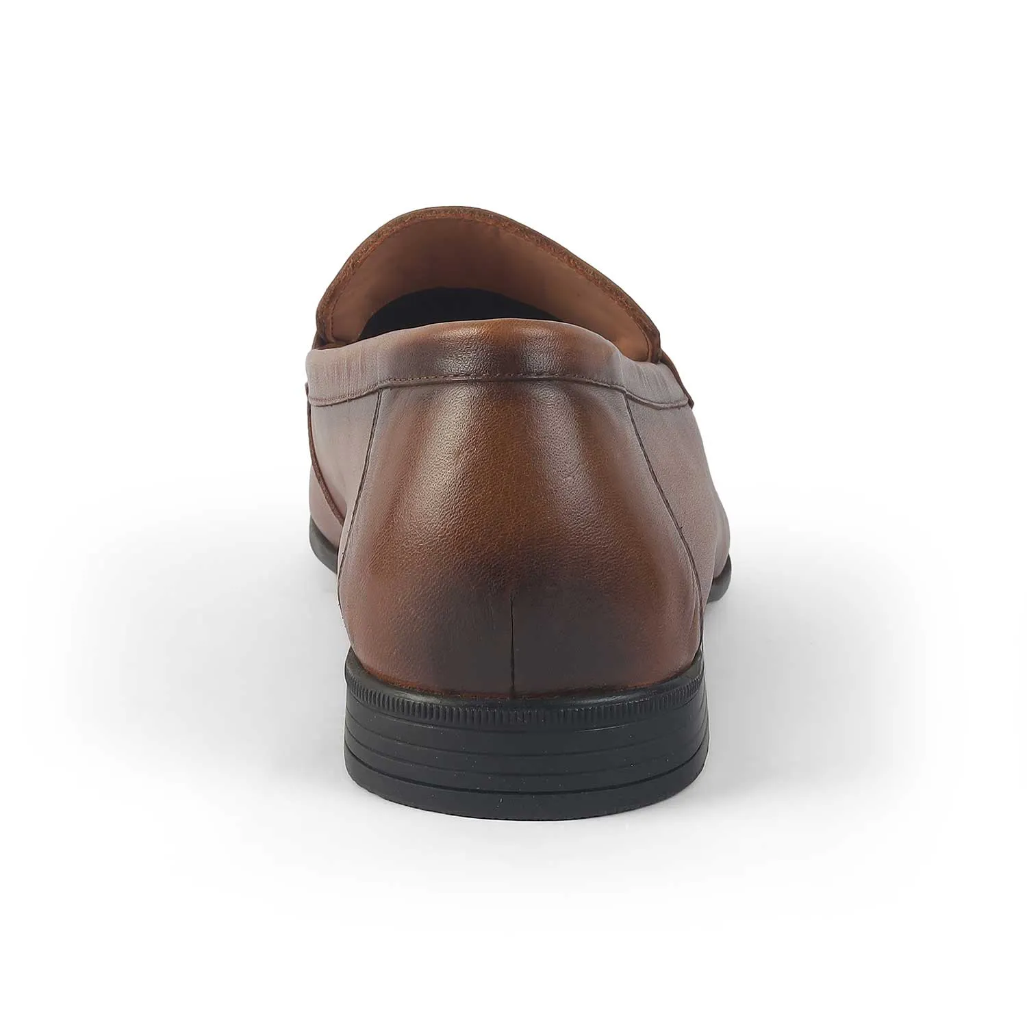 Tresmode Hawk Tan Men's Leather Penny Loafers