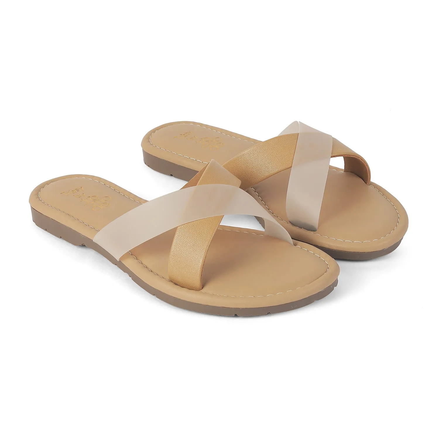 Tresmode Nion TMM2 Beige Women's Casual Flats