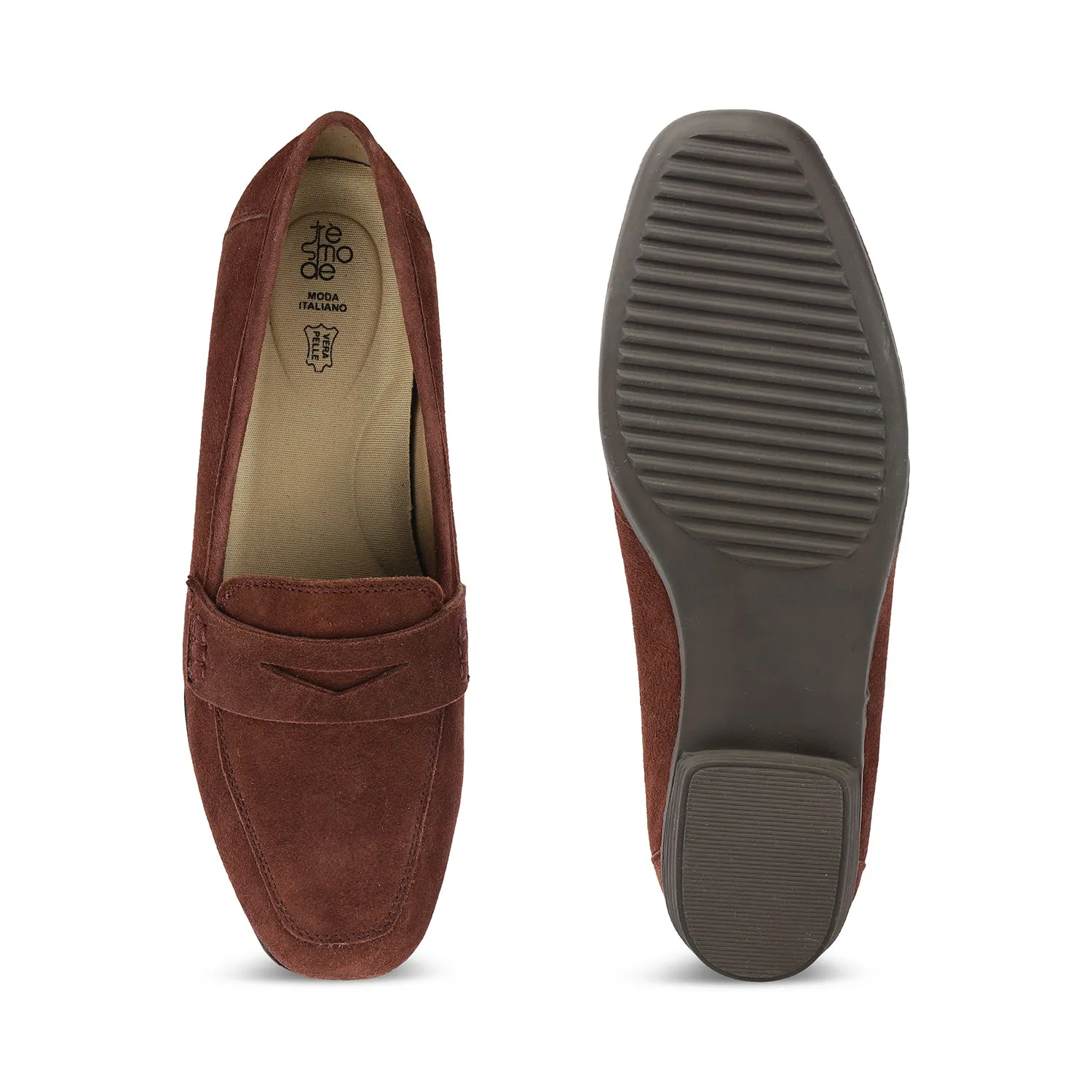 Tresmode Suave Wine Women's Casual Loafers