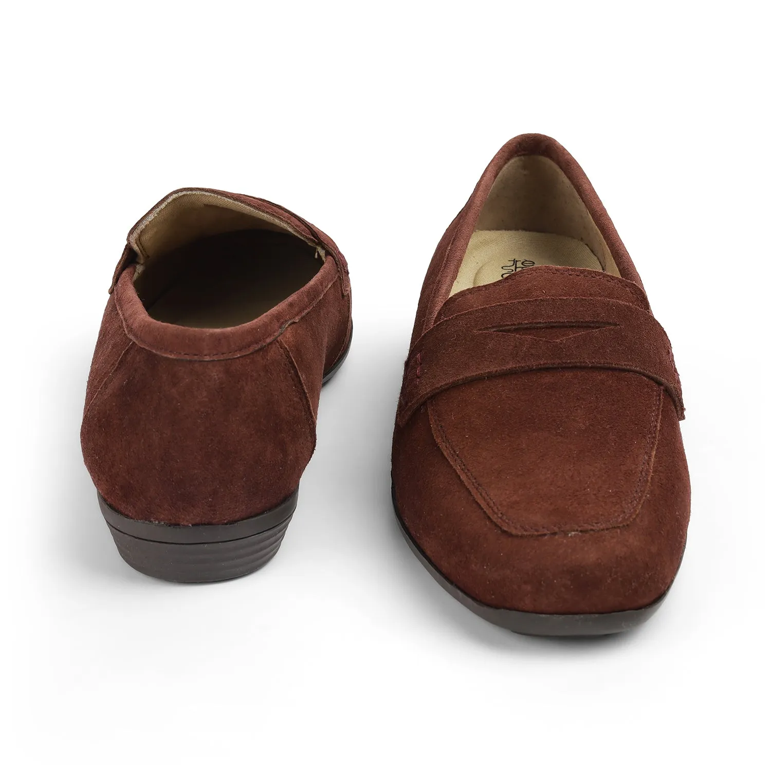 Tresmode Suave Wine Women's Casual Loafers