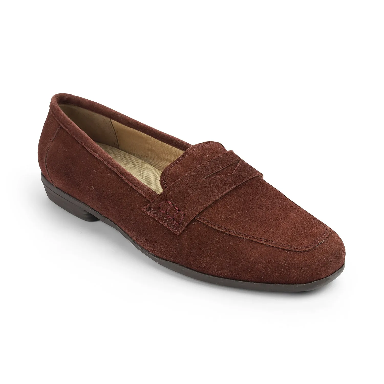 Tresmode Suave Wine Women's Casual Loafers