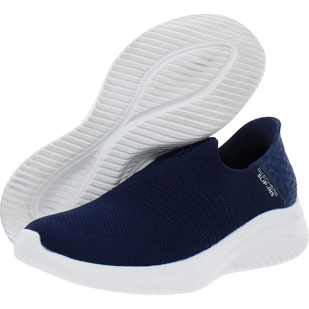 Ultra Flex 3.0 Smooth Step Womens Memory Foam Slip-On Sneakers
