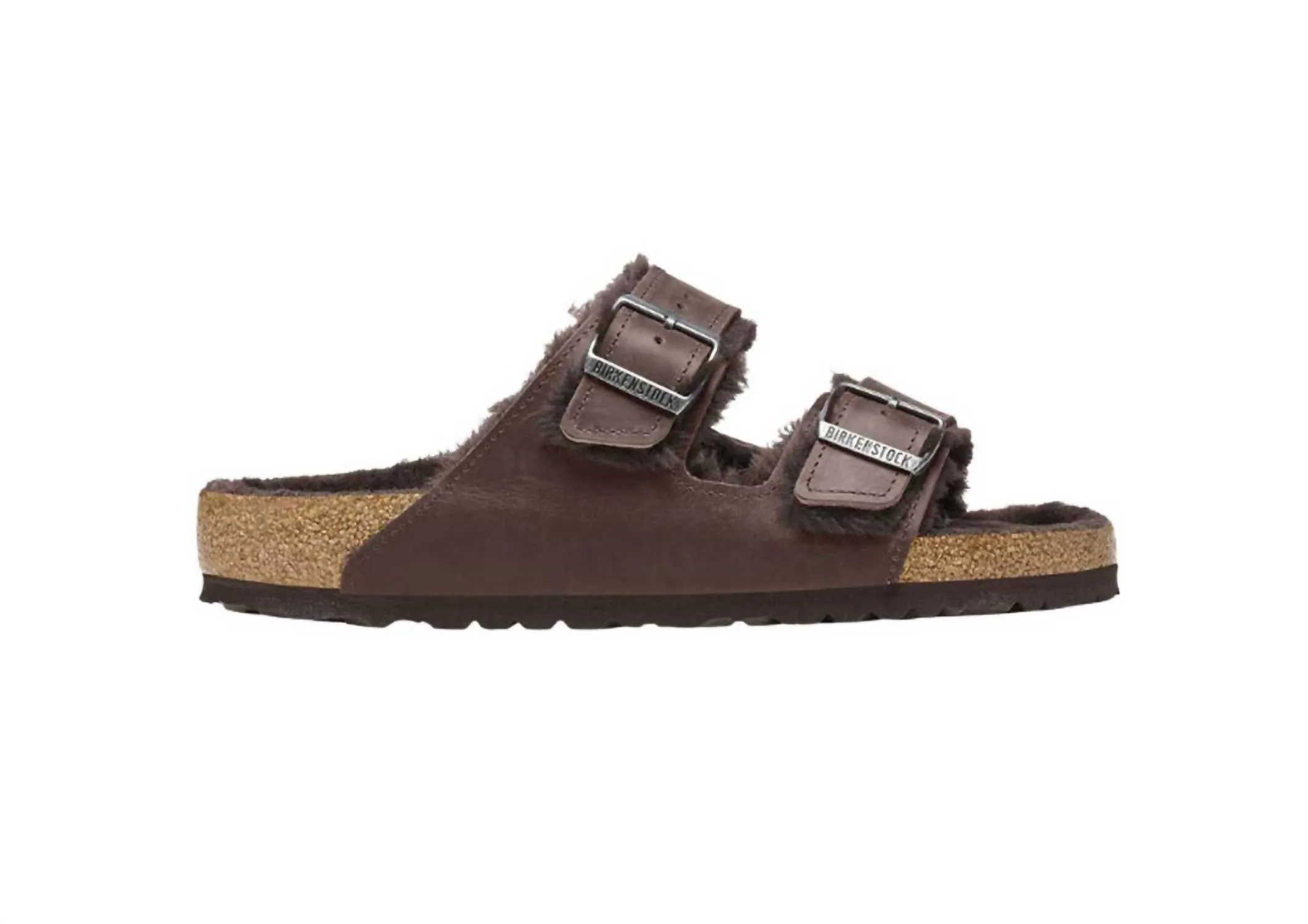 Unisex Arizona Shearling Sandal In Habana