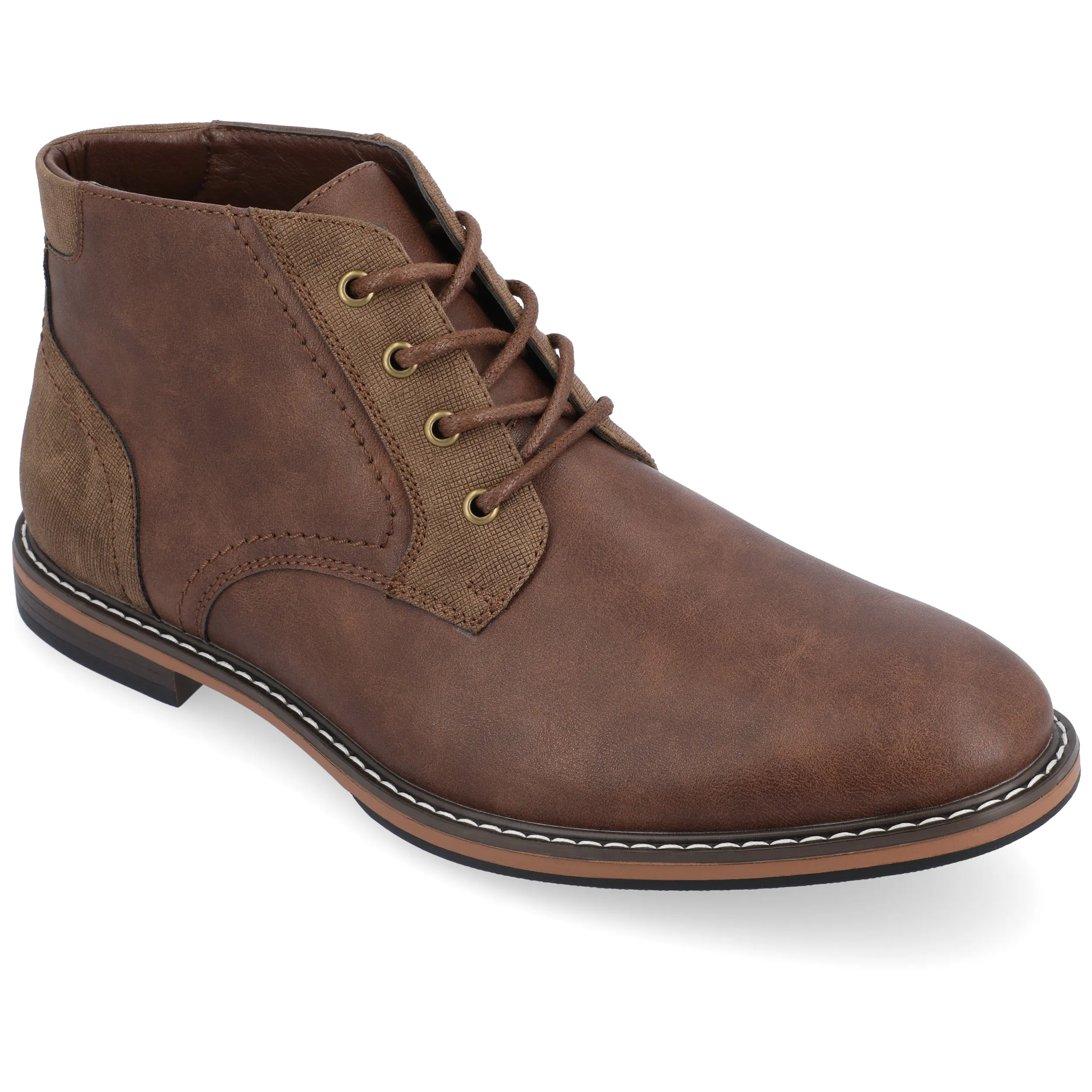 Vance Franco Plain Toe Chukka Boot