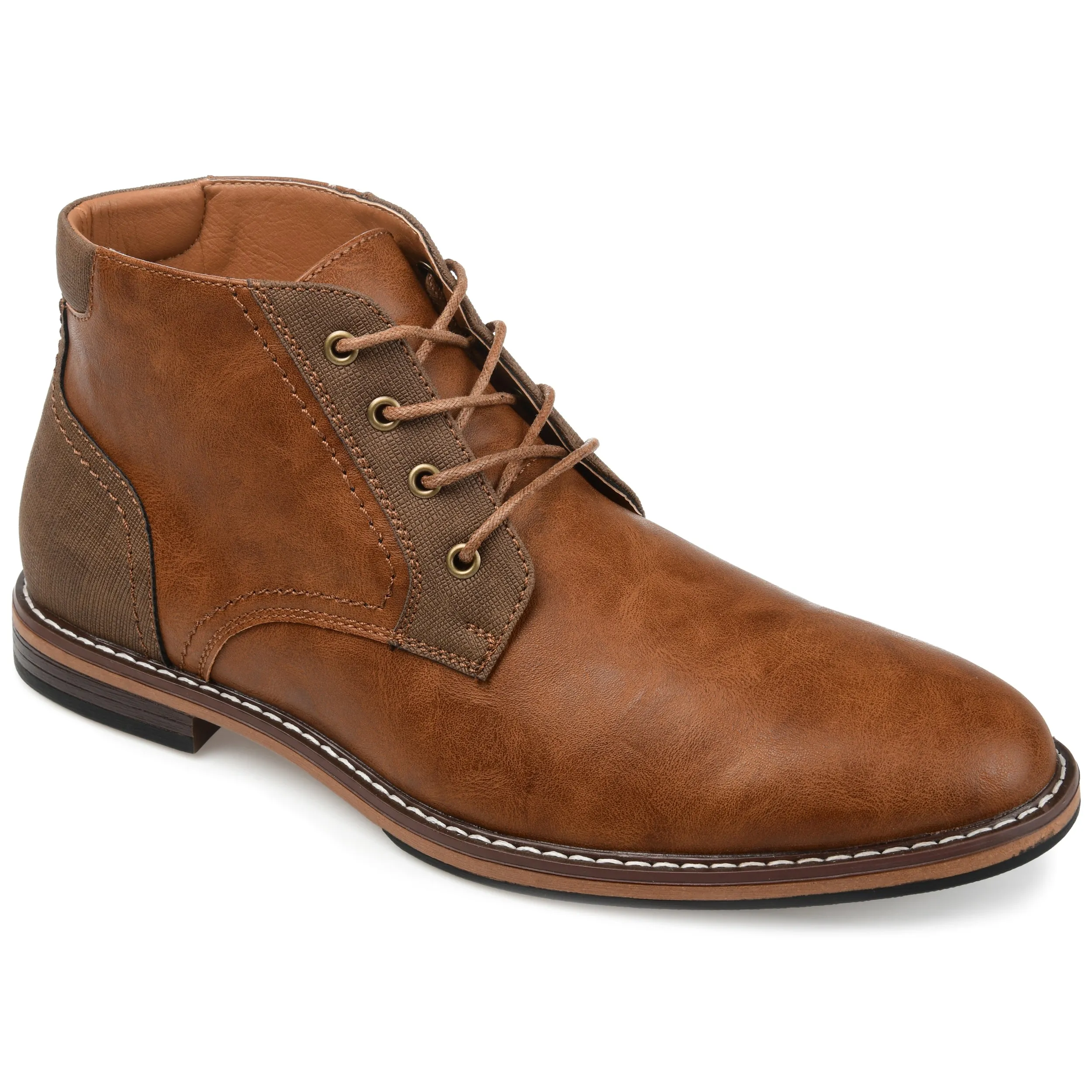 Vance Franco Plain Toe Chukka Boot