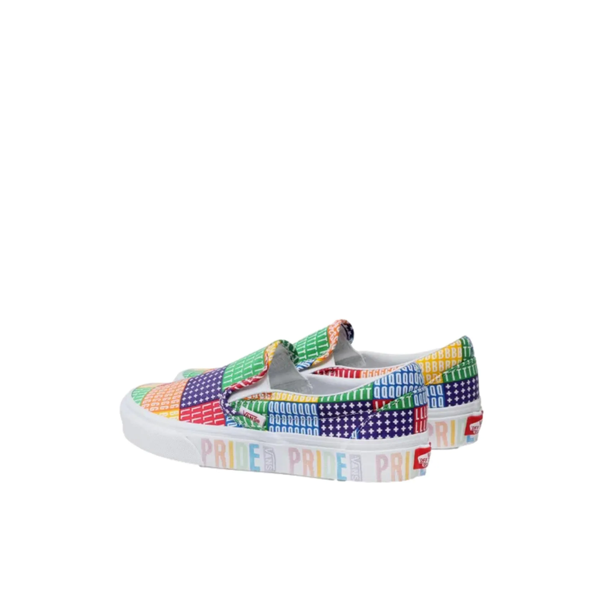 Vans Classic Slip-On Multi Color / True White  VN0A33TB3WJ1 Men's