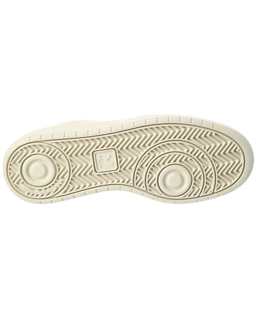 VEJA V-10 J-Mesh Jute & Leather Sneaker