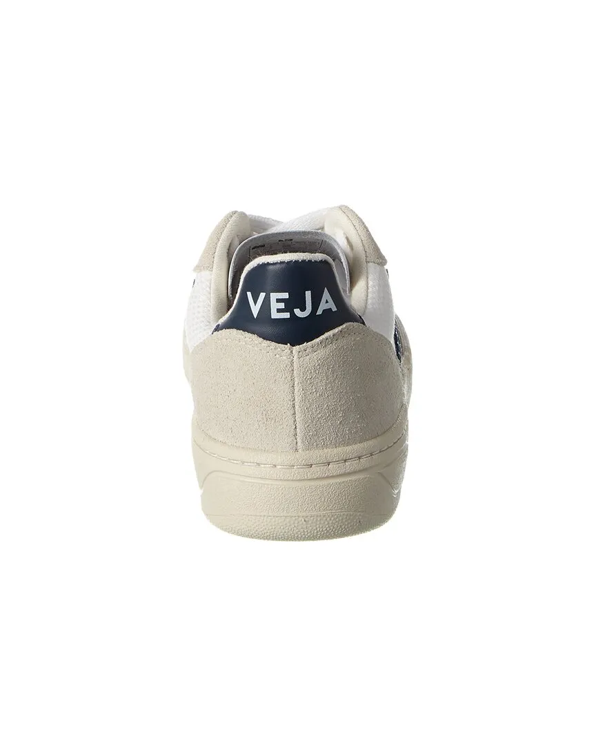 VEJA V-10 Suede-Trim Sneaker