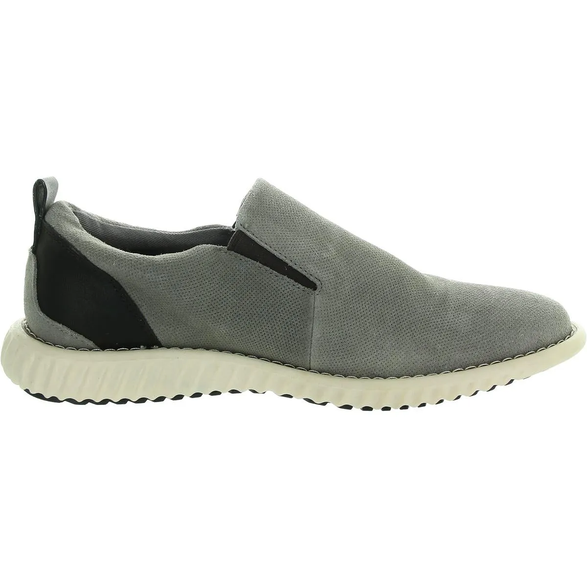 Virgil Mens Textured Suede Loafers