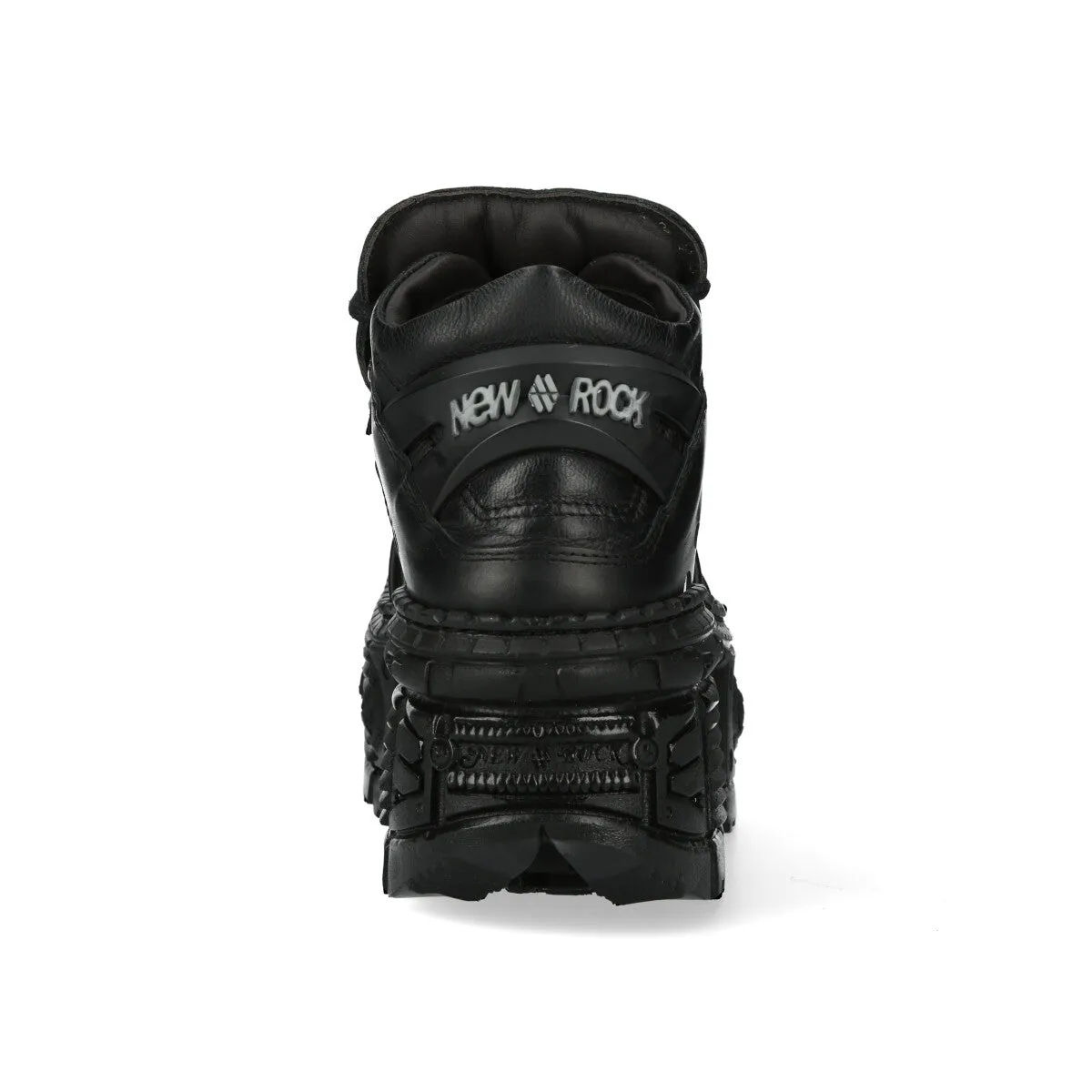 WALL106-S12 Boots Punk Rock Leather Platform