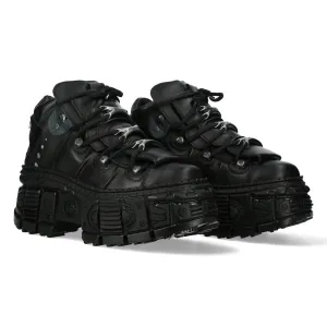 WALL106-S12 Boots Punk Rock Leather Platform