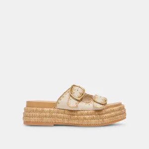 WANIKA SANDALS SAND NUBUCK