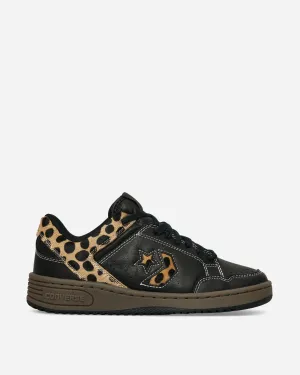 Weapon Pony Hair Sneakers Black