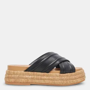 Weslee Sandals Black Leather