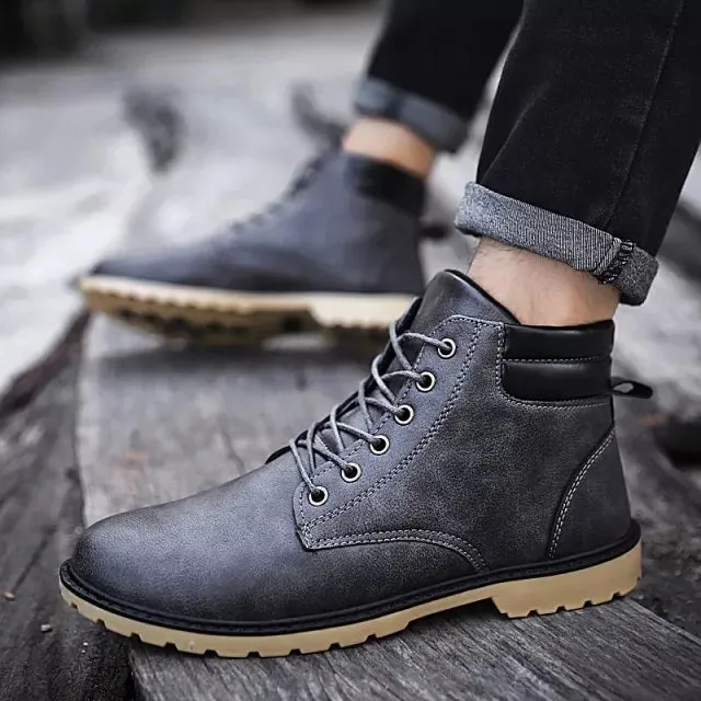 West Louis™ High-top Lace-Up Martin Boots
