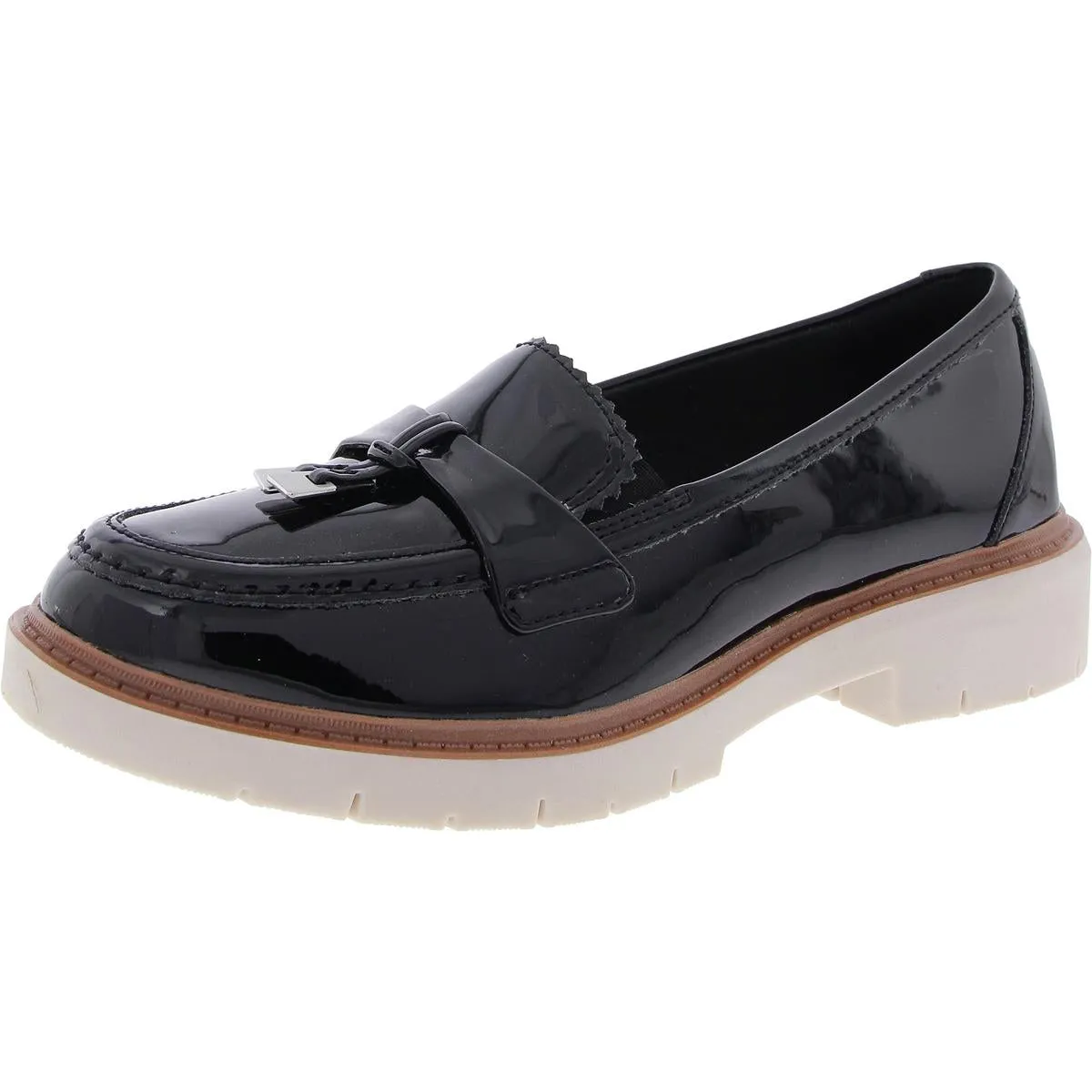 Westlynn Bella Womens Leather Lug Sole Loafers