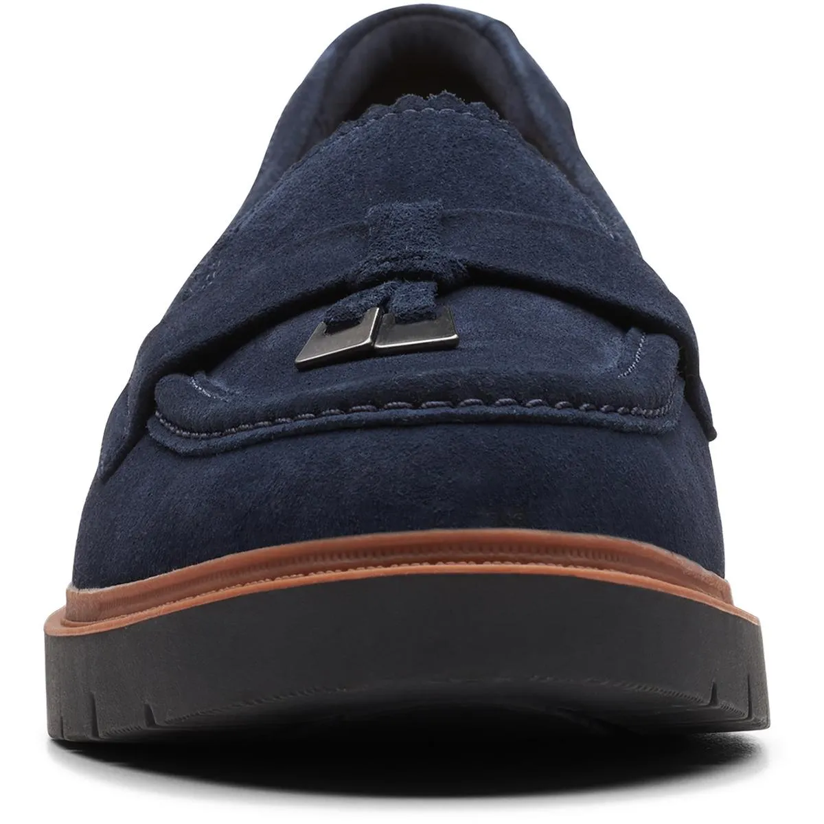 Westlynn Bella Womens Leather Lug Sole Loafers