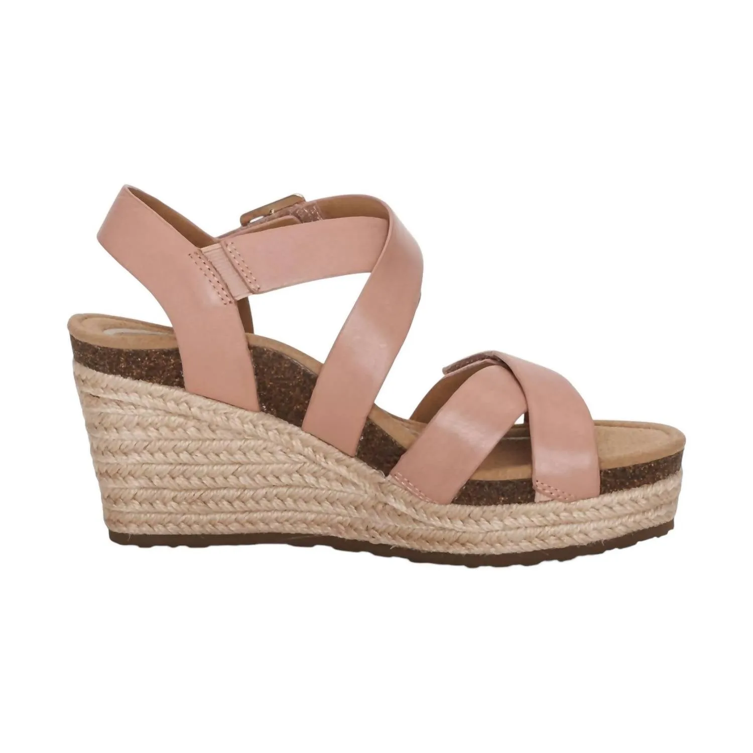 Women's Anna Orthopedic Wedge Sandals In Rose