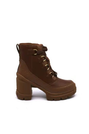 Women's Caribou X Heel Boots In Tan/Brown