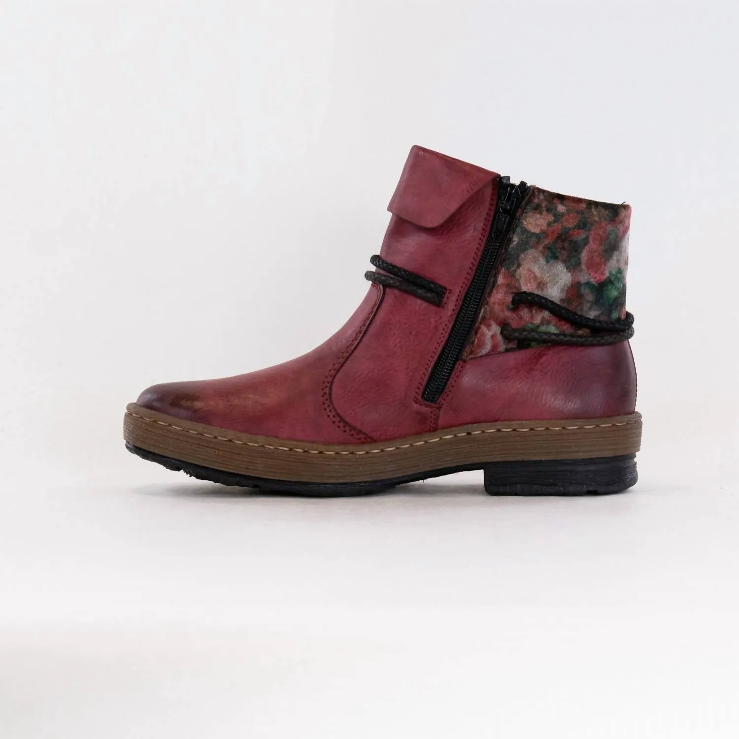 Women's Casual Ankle Boots In Red