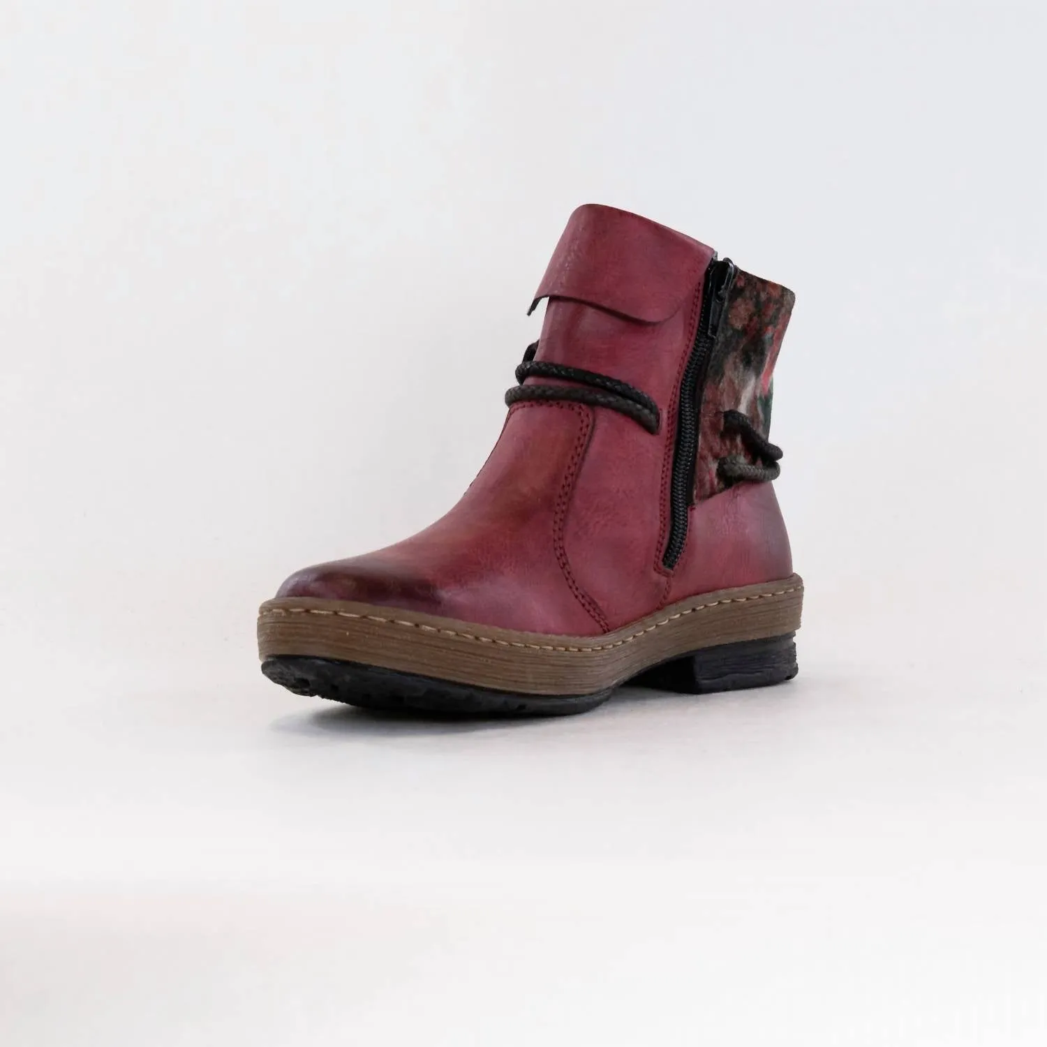 Women's Casual Ankle Boots In Red