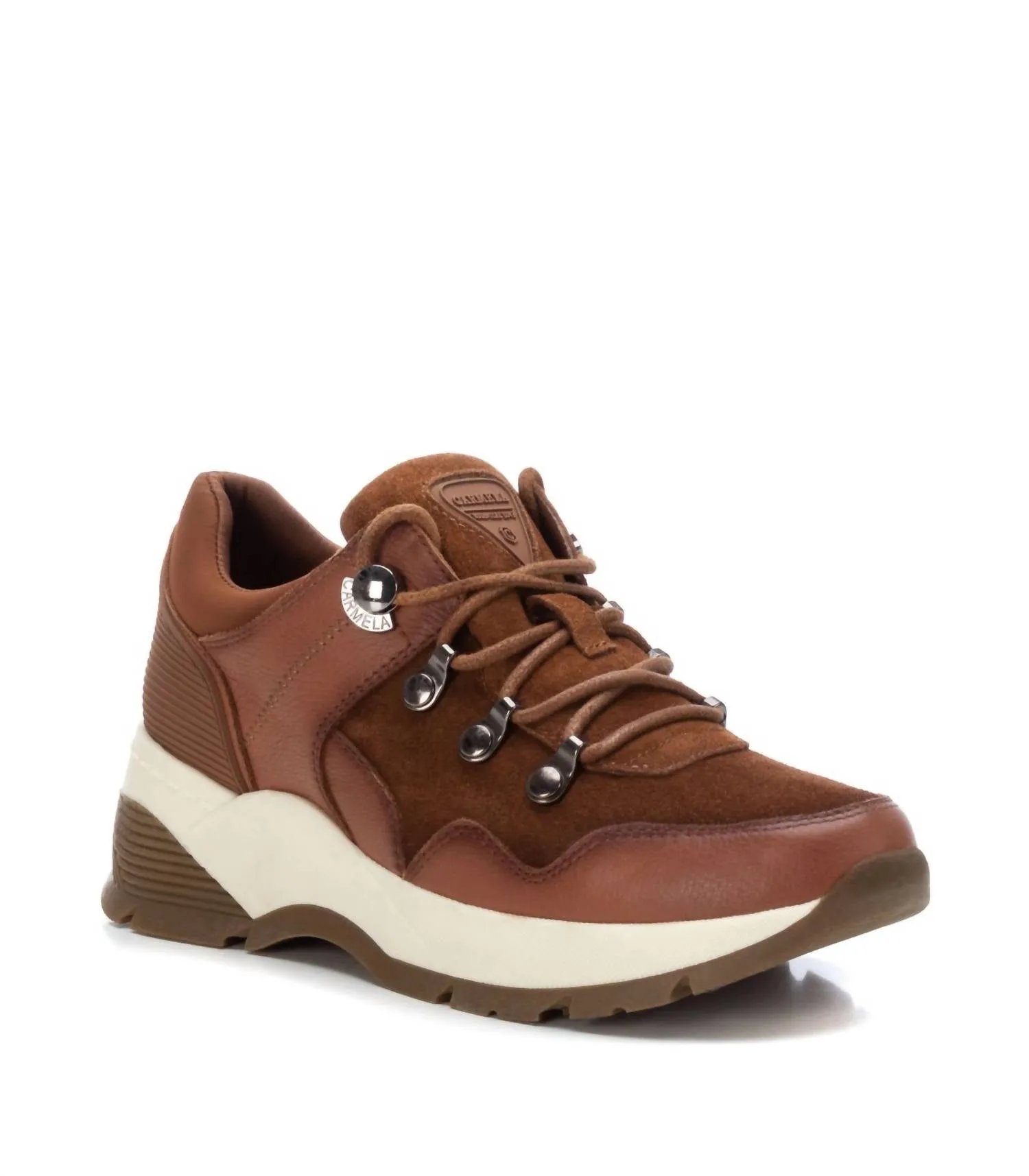 Women's Casual Sneakers In Camel