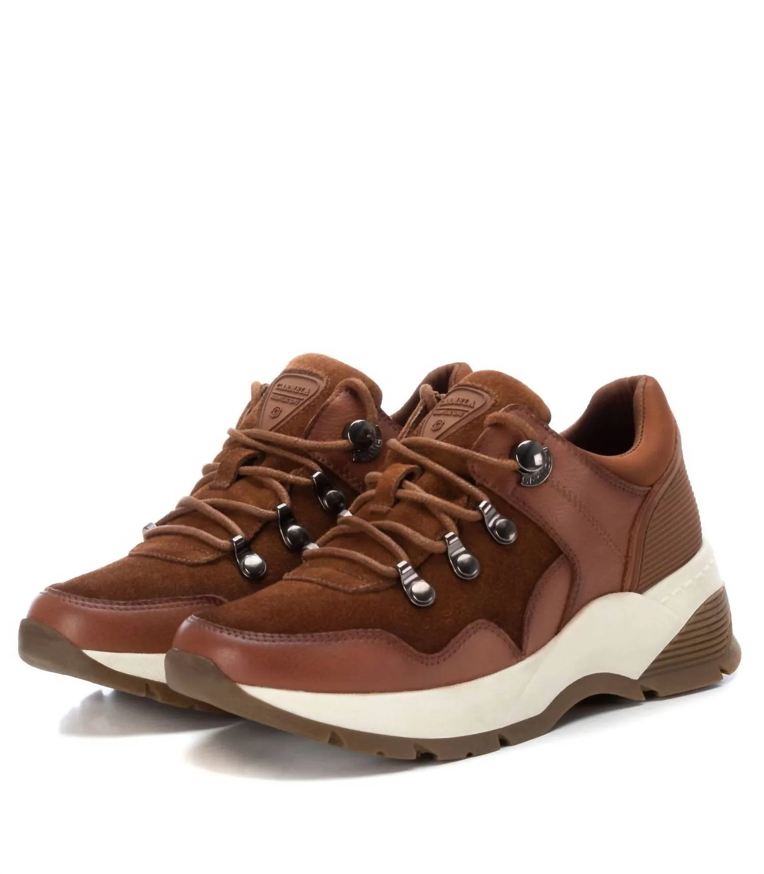 Women's Casual Sneakers In Camel