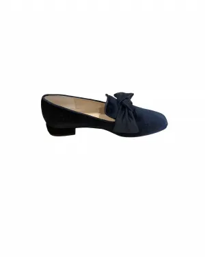 Women's Church Velvet Shoe In Black