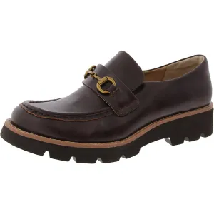 Womens Embellished Manmade Loafers