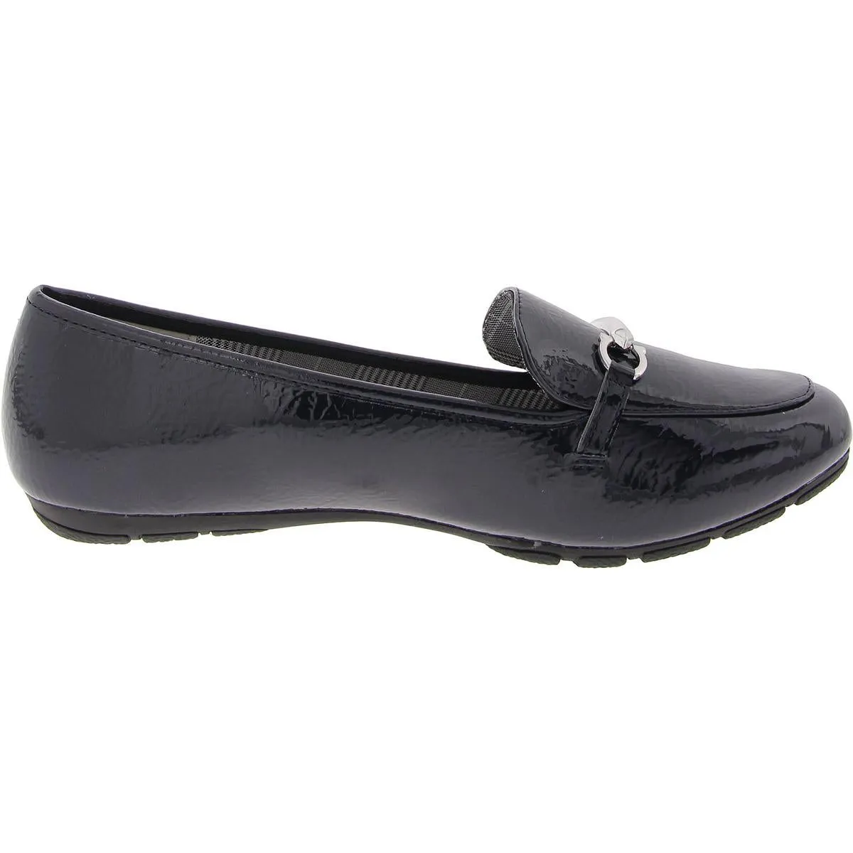 Womens Embellished Manmade Loafers