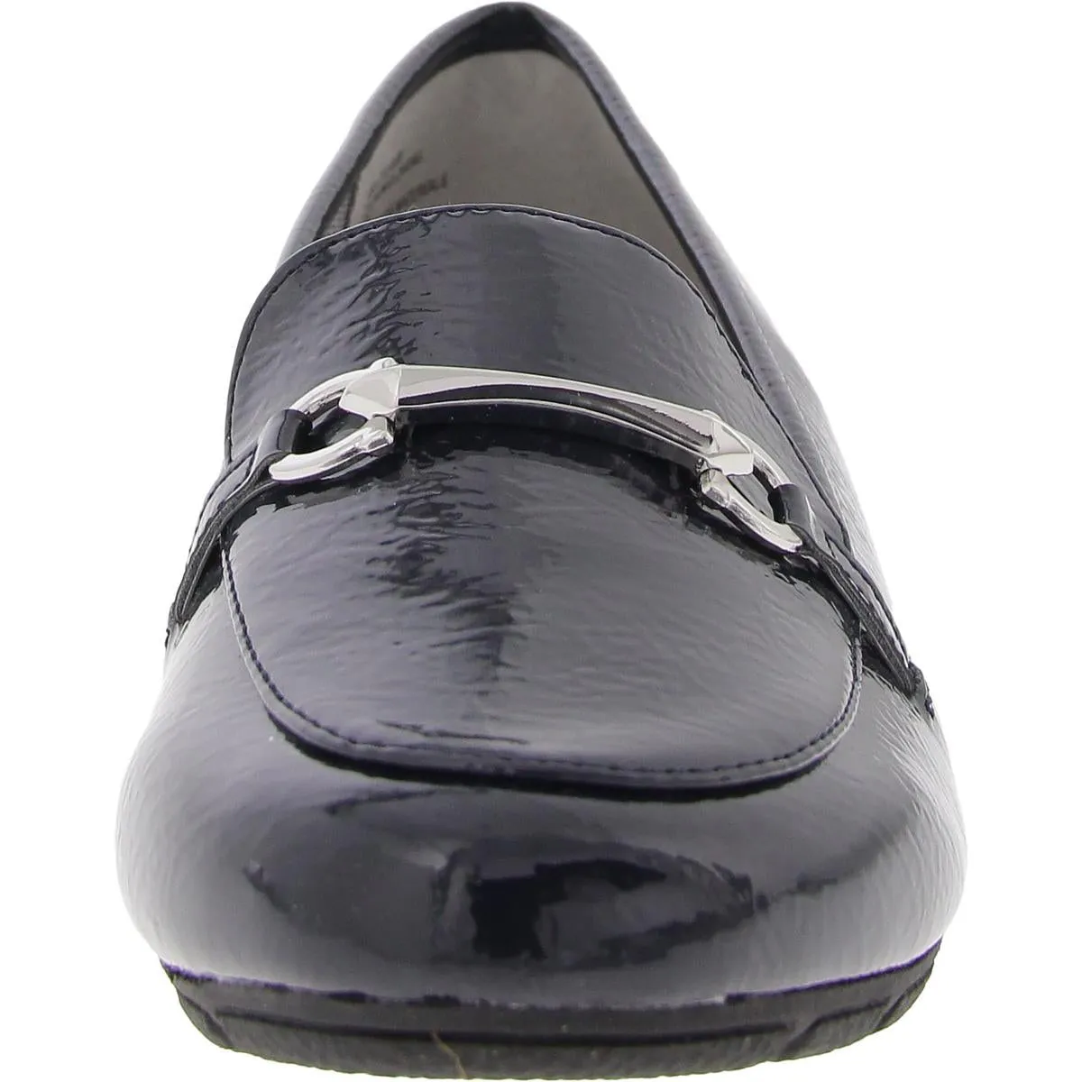 Womens Embellished Manmade Loafers