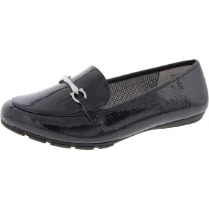 Womens Embellished Manmade Loafers