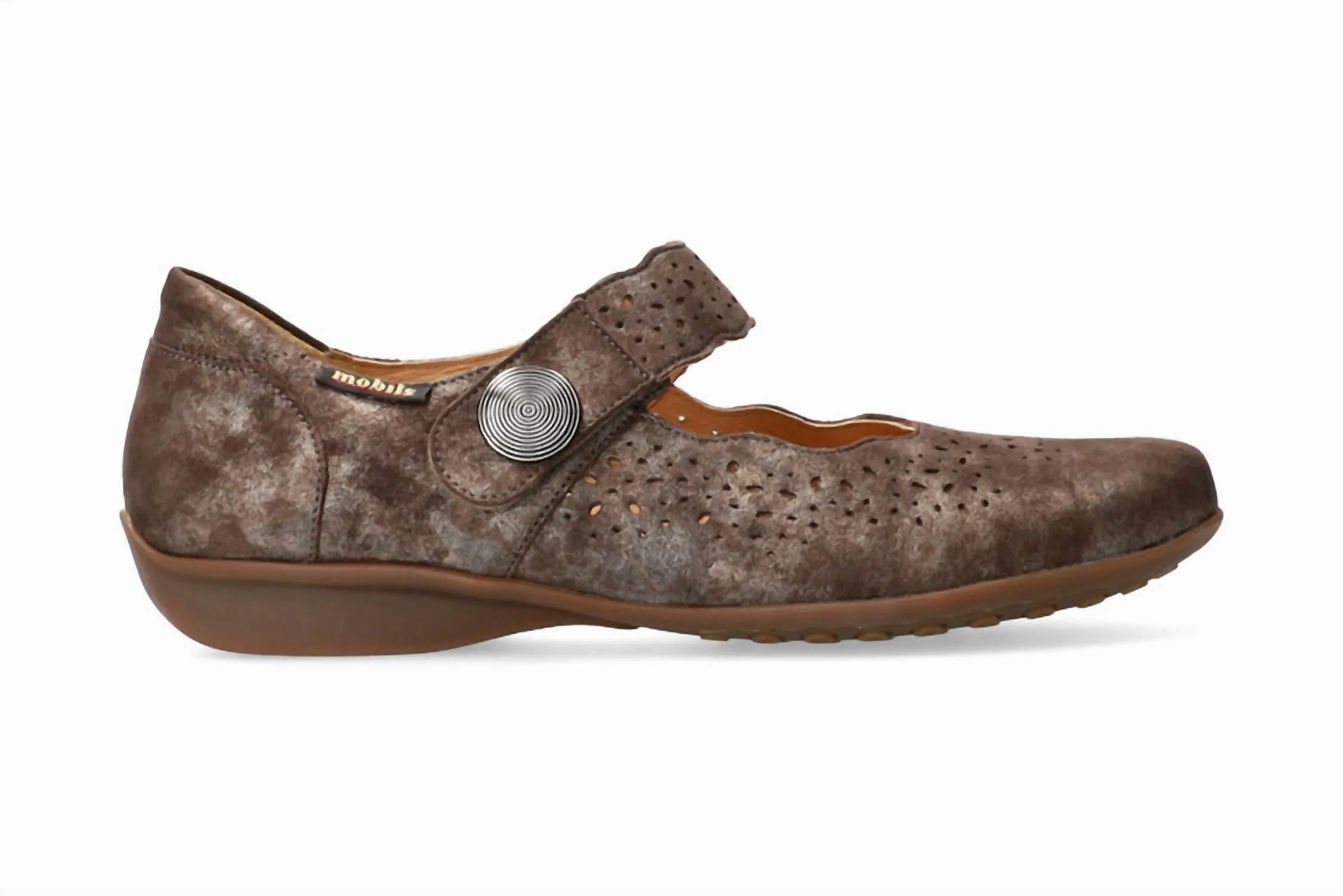 Women's Fabienne Ballerina Shoe In Walnut