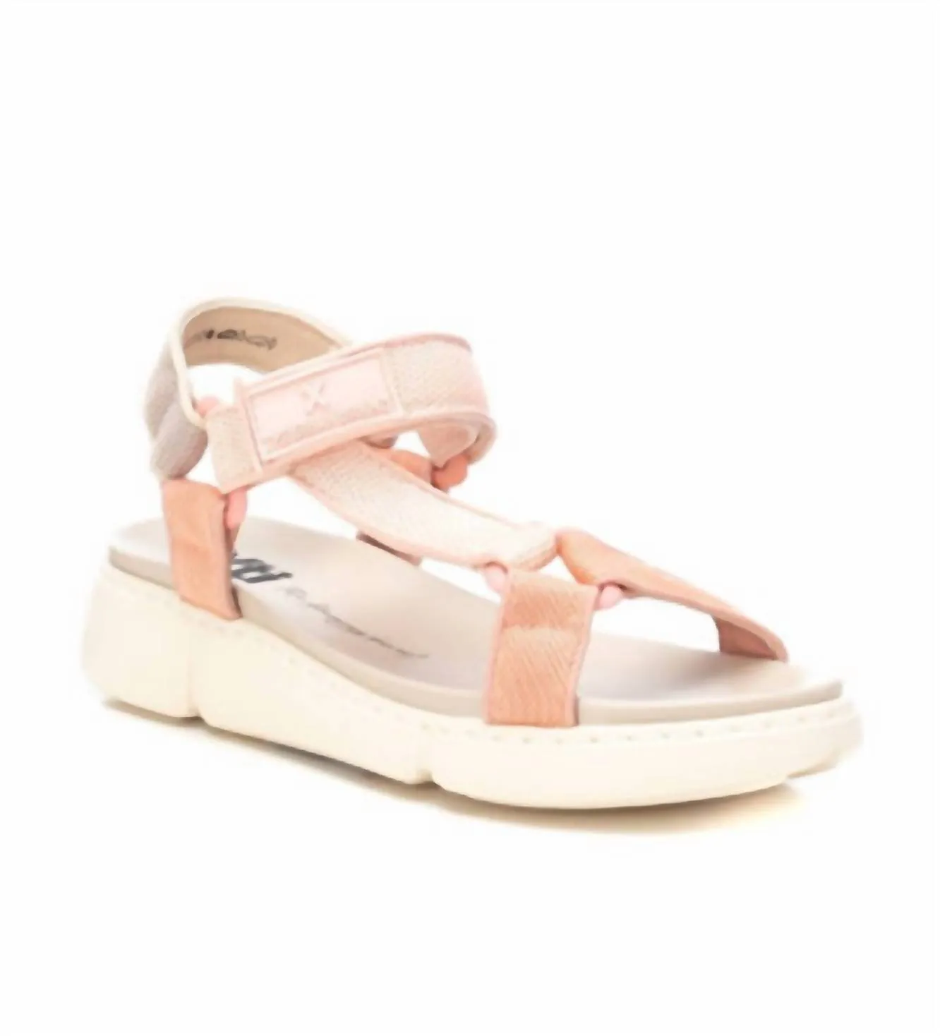 Women's Flat Sandals In Nude