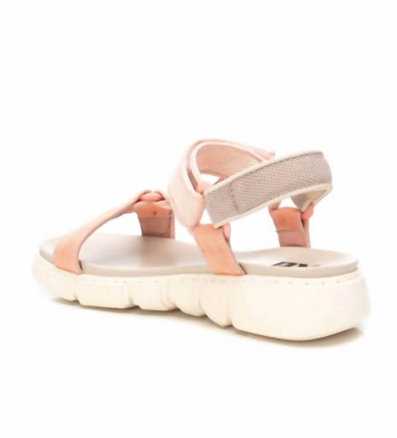 Women's Flat Sandals In Nude