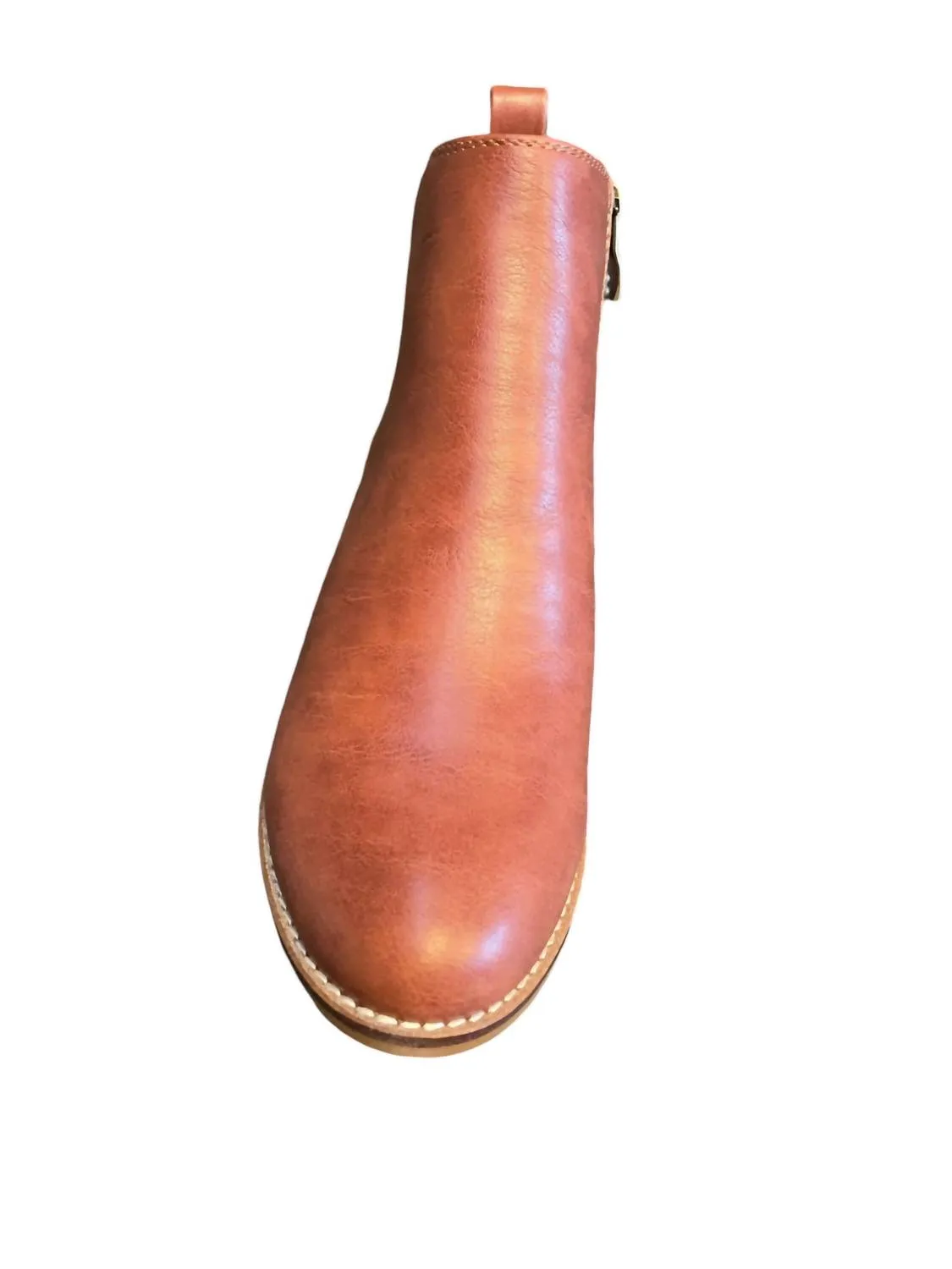 Women's Half And Half Ankle Boots In Bourbon