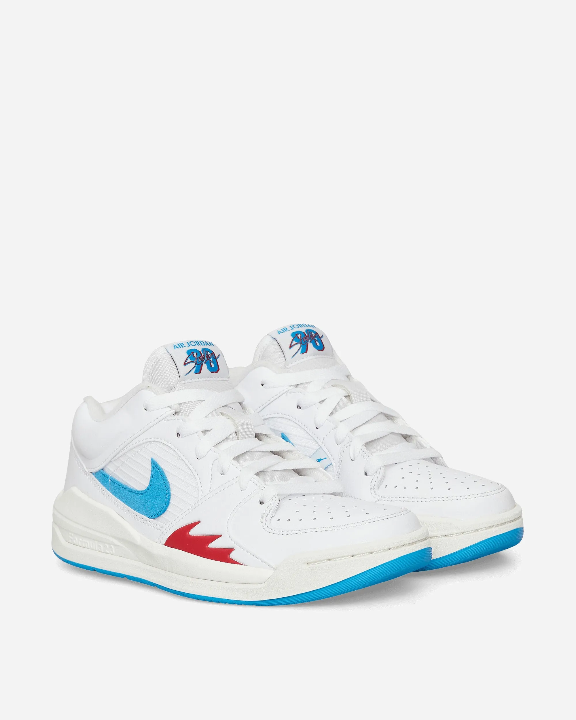 Women's Jordan Stadium 90 Sneakers White / Dark Powder Blue