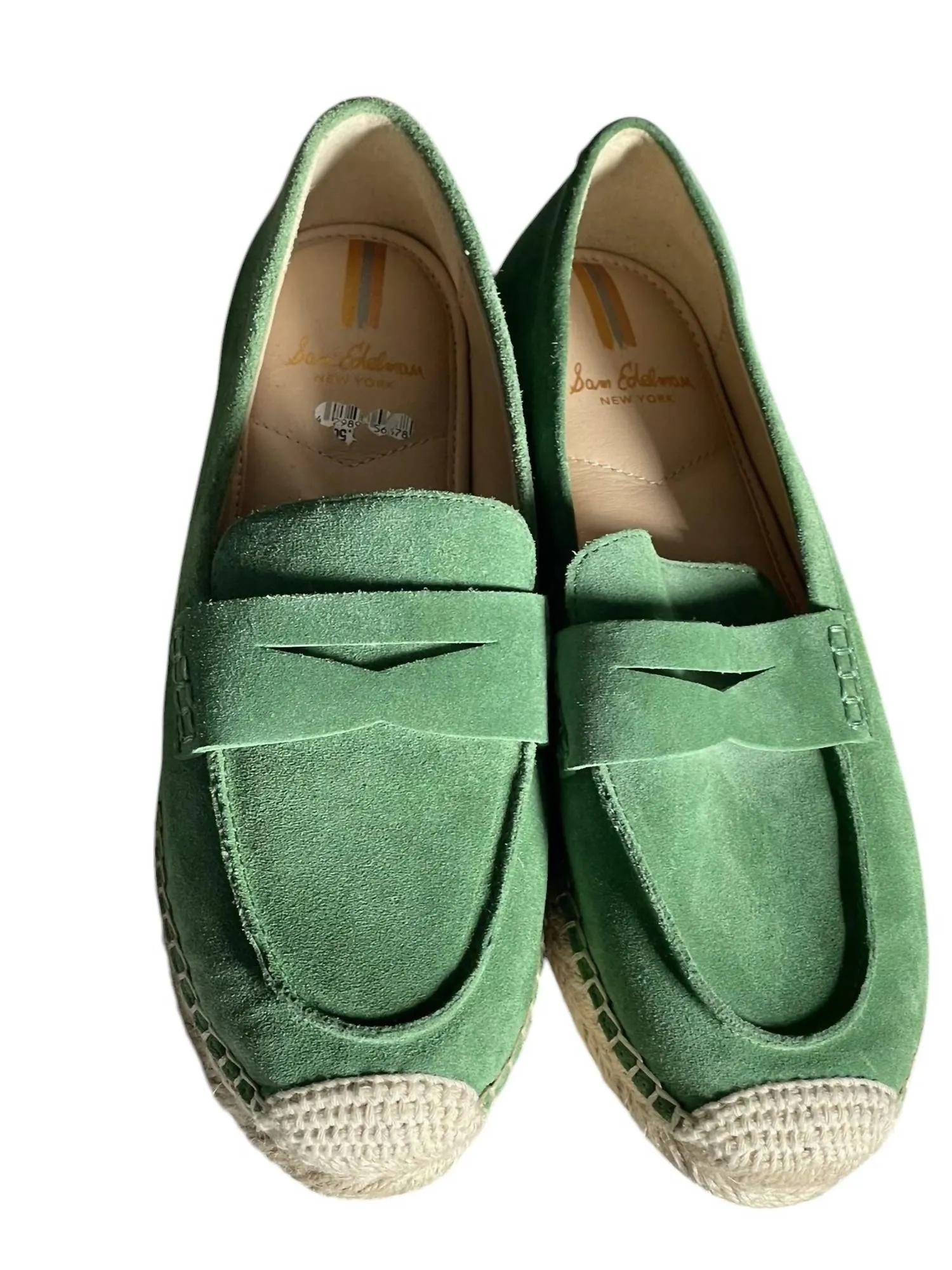Women's Kai Espadrille Flat Loafer In Thyme Green