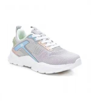 Women's Lace-Up Sneakers In Grey
