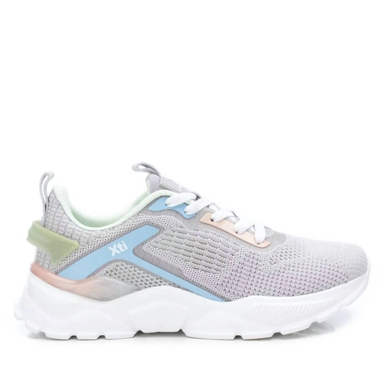 Women's Lace-Up Sneakers In Grey