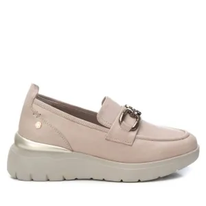 Women's Leather Moccasins In Ice